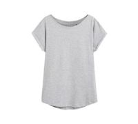 NEXT Damen Standard T-Shirt mit Flügelärmeln Grau Mergel 46