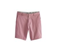 NEXT Herren Schmale Passform Stretch-Chinoshorts im Slim-Fit Rosa 34