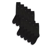 NEXT Herren Socken mit Frotteesohle & Biome Active Freshness -Technologie, 10er-Pack Schwarz EU 43-45 (UK 9-11)