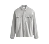 NEXT Herren Standard Hemdjacke aus Jersey Grau 3XL