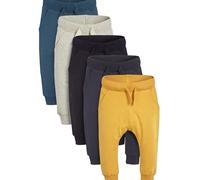 NEXT Jungen Jogginghose im 5er-Pack Blau/Schwarz/Gelb 86-92