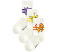 NEXT Jungen Pokemon Socken, 3er-Pack Weiß 26.5-30.5