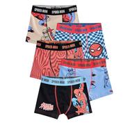 NEXT Jungen Spiderman Unterhosen, 5 Pack Rot 134-140