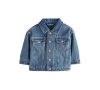 NEXT Jungen Standard Denim-Jacke aus 100% Baumwolle Blau 116-122