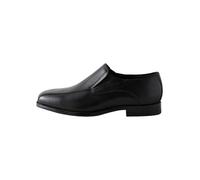 NEXT Jungen Standard Loafer aus Leder für die Schule Schwarz 35.5