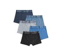 NEXT Jungen Standard Unterhosen im 5er-Set Blau/Grau 170-176