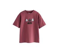NEXT Jungen T-Shirt mit Star-Wars-Motiv Berry Red Back Print 152