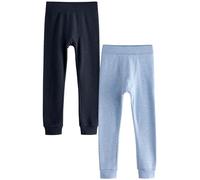 NEXT Jungen Thermo-Leggings im 2er-Pack Blau/Marineblau 146-152