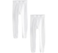 NEXT Jungen Thermo-Leggings im 2er-Pack Weiß 146-152
