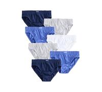 NEXT Jungen Unterhosen aus 100% Baumwolle, 7er-Pack Blau Numeric_98-Numeric_104