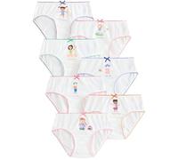NEXT Mädchen 7er-Pack Unterhosen Weiß 92-98