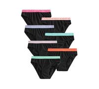 NEXT Mädchen Bikinislips im 7er-Pack Schwarz 146-152