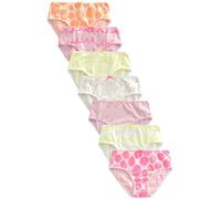 NEXT Mädchen Geblümte Slips, 7er-Pack Mehrfach 86-92