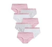NEXT Mädchen Hipster-Slips, 7er-Pack Pink/Grey 98-104