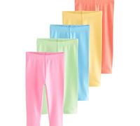 NEXT Mädchen Leggings, 5er-Pack Mehrfach 92-98