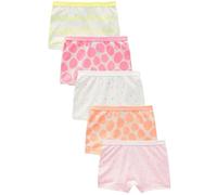 NEXT Mädchen Shorts im 5er-Pack Pink/Orange 110-116