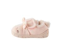 NEXT Mädchen Standard Hausschuh mit Cupsohle Neutral Cream Bunny 19