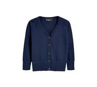 NEXT Mädchen Standard Strickjacke mit V-Ausschnitt Marineblau 16_Jahre