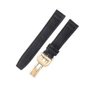 NFJNFCF 20 mm 21 mm 22 mm Uhrenarmband aus Nylon-Canvas-Stoff, kompatibel mit IWC Pilot Spitfire Timezone, oberes Armband, grün-schwarze Gürtel, Armbanduhrenarmbänder(Black-Golden-Z7,22mm)