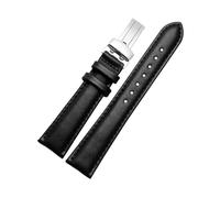 NFJNFCF 20 mm 22 mm Echtlederarmband, kompatibel mit Casio BEM-501 506 307 EDIFICE Series EFB-530 MTP-1303 Uhrenarmband, Schwarzbraun(Matte black,20mm)