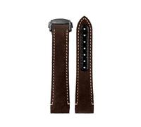 NFJNFCF 21 mm Kalbsleder-Uhrenarmband, kompatibel mit Omega Super Moon Dark Side Apollo 8 Serie Herren 311.92 Uhrenarmband 311.92.44