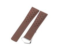 NFJNFCF Atmungsaktive, matte, exquisite Uhrenarmbänder aus echtem Rindsleder, kompatibel mit dem eleganten Gentleman-Uhrenarmband der Tag Heuer-Serie in den Größen 20, 22 und 24 mm(Coffee-ST-Z5,24mm)
