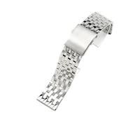 NFJNFCF Bequemes, freundliches Edelstahlarmband, kompatibel mit Diesel mit großem Zifferblatt Dz7321 Dz7272 Dz4305 Dz7314. Schweißfestes Armband, 22 24 26 mm(7-Beads-Steel,22mm)
