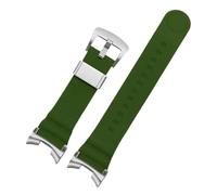 NFJNFCF BN2021 Metalladapter-Uhrenanschluss, kompatibel mit Citizen BN2029-01E BN2021-03E BN2024-05E Edelstahl-Uhrenarmband-Adaptern(Green-silver)