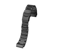 NFJNFCF Edelstahl-Uhrenarmband, kompatibel mit Casio GST-B300 „Steel Heart“-Serie, Herren-Uhrenarmband, 20 mm, silbernes Armband + Werkzeug(Noir)