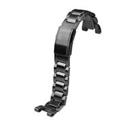 NFJNFCF Kompatibel mit Casio G-Shock Edelstahl-Armband GST-210 GST-W300 GST-400G GST-B100 S100D/S110D/W110 Metallarmband-Armband(Noir)
