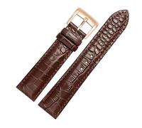 NFJNFCF Kompatibel mit Casio MTP-1375D MTP-1374L MTH-5001L Kalbslederarmband, kompatibel mit AR2411 2433 2447 0389, universelles Uhrenzubehör, 20 mm, 22 mm(Brown rose,20mm)