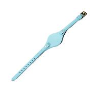 NFJNFCF Kompatibel mit Fossil Es3077 Es2830 Es3262 Es3060 Damenarmband aus echtem Rindsleder, bequem, atmungsaktiv, kleine Uhrenarmbänder 8 mm(Light blue-Golden-K1)