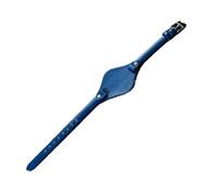 NFJNFCF Kompatibel mit Fossil Es3077 Es2830 Es3262 Es3060 Damenarmband aus echtem Rindsleder, bequem, atmungsaktiv, kleine Uhrenarmbänder 8 mm(Dark blue-Steel-K1)