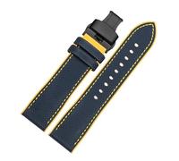 NFJNFCF Kompatibel mit Tudor Breitling Citizen Tissot 20 22 mm 23 mm 24 mm Nylon-Fluorkautschuk-Armband, weiches Silikonarmband, Herren-Uhrenarmband(Ginger,23mm)