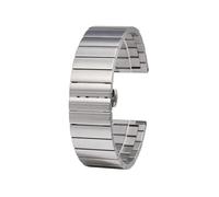 NFJNFCF Uhrenarmband aus Edelstahl 316, kompatibel mit Seven Fridays M1/M2, kompatibel mit Diesel1657/7395/7406/kompatibel mit Casio Big Dial Watch, Herrenarmband 24/26/28(Silver,22mm)