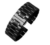 NFJNFCF Uhrenarmband kompatibel mit Diesel DZ4316 DZ7395 DZ7305 DZ4283 DZ7314 Edelstahl Herren-Uhrenarmband Stahlgürtel 22 mm 24 mm 26 mm 28 mm 30 mm(5 beads black,24mm)