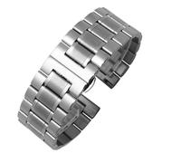 NFJNFCF Uhrenarmband kompatibel mit Diesel DZ4316 DZ7395 DZ7305 DZ4283 DZ7314 Edelstahl Herren-Uhrenarmband Stahlgürtel 22 mm 24 mm 26 mm 28 mm 30 mm(5 beads Silver,26mm)