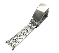 NFJNFCF Uhrenarmband kompatibel mit TISSOT 1853 PRC200 T17 T461 T055 T014 Herren-Faltschließe-Armband Uhrenzubehör Edelstahl-Uhrenarmbandkette(19mm)