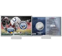 NFL Berlin Deutschland Germany Game Atlanta Falcons vs Indianapolis Colts 2025 Münze Flip Coin Holder Aufsteller