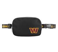 NFL FOCO Große schwarze Team-Wordmark-Crossbody-Gürteltasche, Tragetasche, Geldbörse, Washington Commanders, Crossbelt