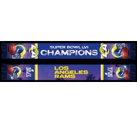 NFL Football Los Angeles Rams Fanschal Schal Scarf Superbowl Super Bowl LVI Champions