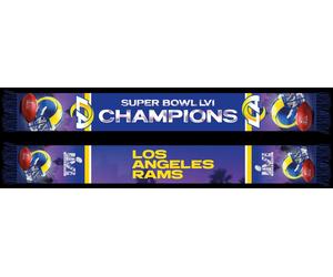 NFL Football Los Angeles Rams Fanschal Schal Scarf Superbowl Super Bowl LVI Champions