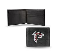 NFL Geldbörse aus Leder, Bestickt, Herren, NFL Rico Atlanta Falcons Embroidered Billfold, Teamfarbe, 3.25 x 4.25-inches