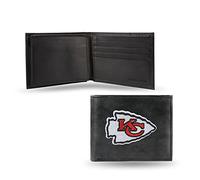 NFL Geldbörse aus Leder, Bestickt, Herren, NFL Rico Kansas City Chiefs Embroidered Billfold, Teamfarbe, 3.25 x 4.25-inches
