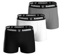 NFL Herren Boxershorts, 3er Pack - NFL Teams, Boxers, Football, Logo, Baumwollmischung XL Las Vegas Raiders