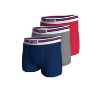 NFL Herren New York Giants 3pk Boxers, Blue-Grey-red, L EU