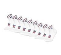 Kurzsocken NFL "Socken NFL SHIELD 9Pack Quarter Socks 9er Pack", Herren, Gr. 39-42, braun (weiß), Obermaterial: 70% Baumwolle CO. 29% Polyester PES. 1% Elasthan EL., Socken (71217963-39) weiß