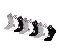 Kurzsocken NFL "Socken NFL SHIELD 9Pack Quarter Socks 9er Pack", Herren, Gr. 43-46, bunt (weiß, grau, schwarz), Obermaterial: 70% Baumwolle CO. 29% Polyester PES. 1% Elasthan EL., Socken (99313748-43)