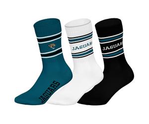 NFL Unisex Socken, 3er Pack - NFL Teams, 3Pack Crew Socks, Football, Logo, Baumwollmischung 39-42 Mehrfarbig
