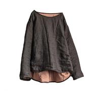 NFYM Gesteppter Damen-Pullover, leichte Jacke, hoher niedriger unregelmäßiger Saum, kurzer Herbst-Wintermantel, Schwarz, Einheitsgröße